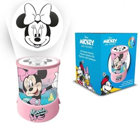 Disney Minnie Mermaid Proiector 2-în-1, lampă, lumină de noapte