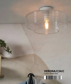 Plafoniera moderna design decorativ Veron clar
