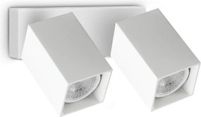 Aplica de perete DYNAMITE AP2 SQUARE BIANCO