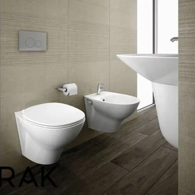 Vas wc suspendat Rimless Rak Ceramics Morning