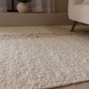 Covor bej reversibil, țesut manual din lână 120x170 cm Napa Tumbla – Asiatic Carpets