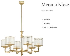 Candelabru 6 brate elegant design clasic MERANO