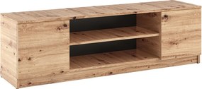Comodă TV Evi I – 160x40x48.5 cm – Stejar Artisan