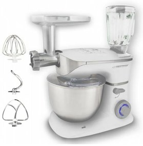 Robot de bucatarie Esperanza Cooking Master EKM025 1000W 5l 6 viteze blender 1.5l Alb