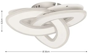 Brilagi - Plafonieră LED MODERN MINI 49W 230V 3000/4000/6000K + DO