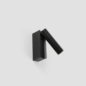 Aplica cu reader LED directionabil stil minimalist CRONOS negru