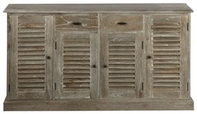 245508 vidaXL Dulap, lemn masiv de mindi, 145 x 32,5 x 77 cm