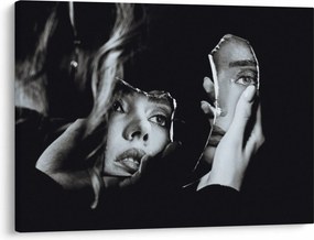 Tablou - Privind în oglindă (70x50 cm)