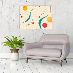 Tablou - Ilustrație colorată minimalistă (70x50 cm)