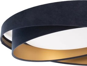 Plafonieră LED GALAXY MODERN LED/24W/230V Ø 55 cm albastru/auriu
