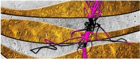 Tablou cu abstracție (120x50 cm)