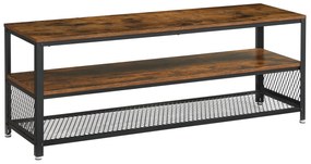 Comoda TV TAYLOR 140x40 cm, maro rustic