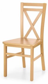 Scaun lemn + MDF Dariusz2 miere - H 90 cm