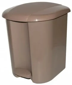 Coș de gunoi cu pedală, 17 l, cafea