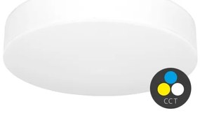 Plafonieră LED Ecolite WML500-CCT/50W/BI MAKARON LED/50W/230V IP44 alb