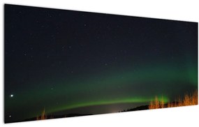 Tablou cu  aurora borealis (120x50 cm), în 40 de alte dimensiuni noi