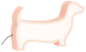 Veioză pentru copii roz Dog – Candellux Lighting