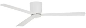 Ventilator de tavan cu telecomanda design modern DELL alb