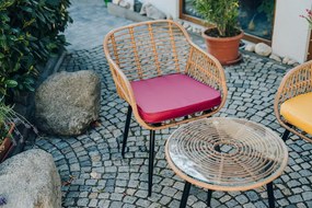 Perna de sezut de exterior pentru scaun SEDENZA 45x46 cm, fucsia