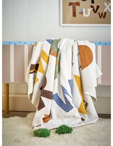 Pătură pentru copii din bumbac reciclat 130x160 cm Memmo – Bloomingville Mini