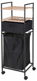 Cos de rufe mobil cu rafturi si sertar GARMENT 38x105 cm