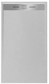 Cadita Baie Din ABS , Smack , 100x70 Cm, Cu Sifon, Alb LS