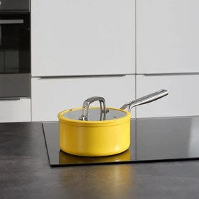 Oală cu capac/cu suprafață ceramică 2,4 l adecvată pentru plita cu inducție Meda 3.0 – FABINI