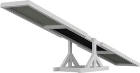 PawHut Balansă pentru Agility, antiderapantă, suportă până la 50 kg, 180 x 30 x 30 cm | Aosom Romania