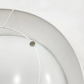 Plafonieră SIRJA PLISADO, 4xE27/15W/230V, Ø 45 cm, albă