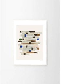 Poster 50x70 cm Cut up Stripes – Berit Mogensen Lopez – The Poster Club