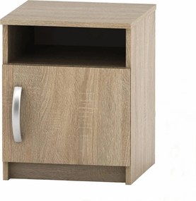 Noptiera BETTY 2 BE02-017-00, stejar sonoma, DTD laminat, 40x40x50 cm