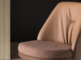 Scaun de bar pivotant cu inaltime reglabila Stool maro