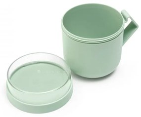 Cana cu capac Brabantia Make&amp;Take 600ml, Jade Green 1006294