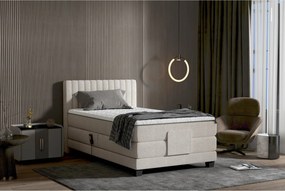 Pat boxspring DIXON 100x200, personalizabil materiale gama Oferta Avan