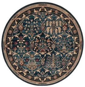 Covor lana rotund Amara emerald Selectează mărime: 160 X 160