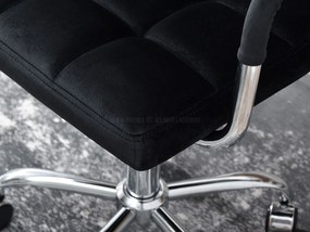 Scaun Elita (negru + crom). 1110023