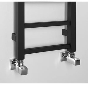 Sapho - Radiator de baie METRO LIGHT 276W 30x150 cm negru mat