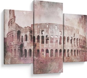 Tablou - Carte poștală de epocă a orașului N⁰2 (90x60 cm)