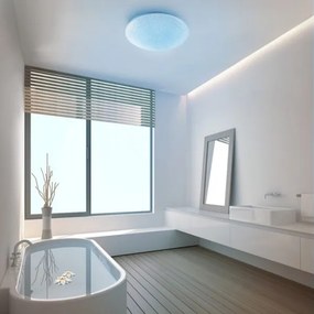 Plafonieră LED RGB dimabilă SKYLER LED/5,6W/230V Leuchten Direkt 14241-16 + telecomandă