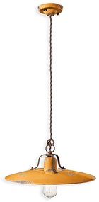 Pendul design retro realizat manual din ceramica COUNTRY, 40cm