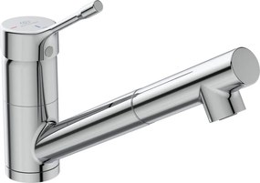 Baterie bucatarie cu dus extractibil Ideal Standard Ceralook BlueStart finisaj crom lucios