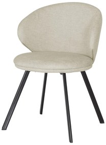 Scaune de dining bej 2 buc. Zoe – Tenzo