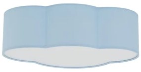 Brilagi - Plafonieră pentru copii NIMBUS MINI 2xE27/15W/230V 31x43 cm albastru