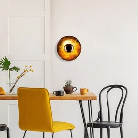 Aplică de perete arămie ø 28 cm Kurt – Opviq lights