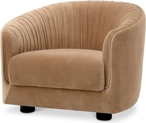 Fotoliu modern LUX Jameson, Amaro camel