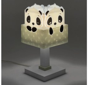 Lampă pentru copii PANDA 1xE14/40W/230V verde Dalber 63161H