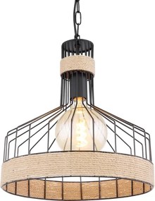 Lustră pe lanț Globo 15675H1 HALIA 1xE27/60W/230V