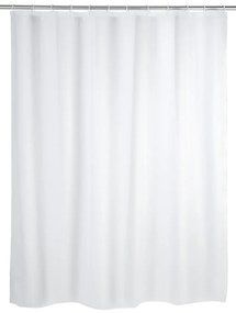 Perdea din PEVA pentru dus, Wenko, Alb, 200 x 120 cm