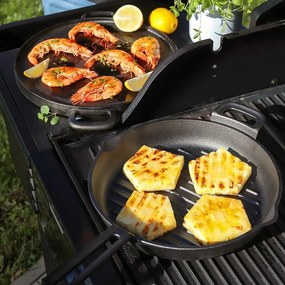 Tigaie de tip grill din fontă ø 28 cm Massive – Tescoma