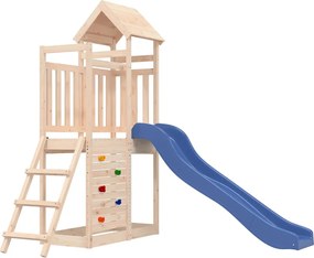 vidaXL Set de joacă pentru exterior, lemn masiv de pin